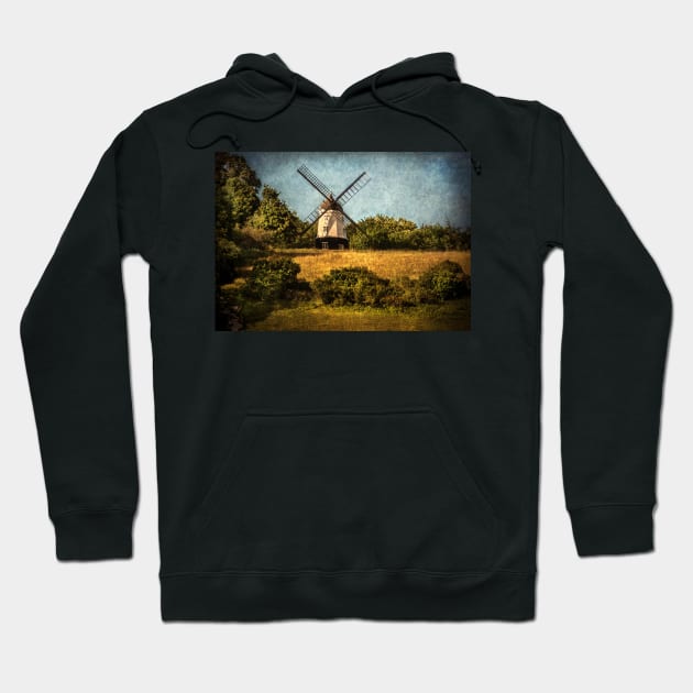 Cobstone Windmill Above Turville Hoodie by IanWL